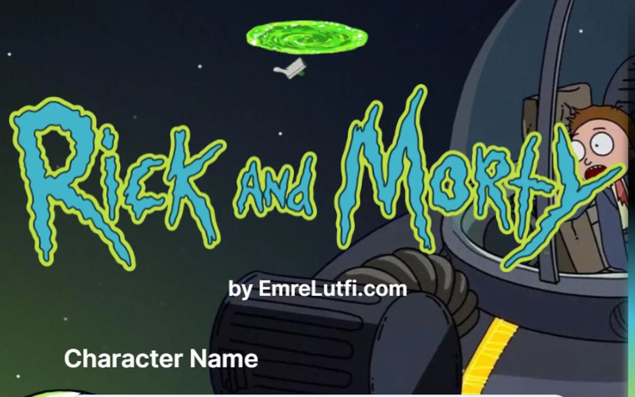 Rick and Morty Explorer